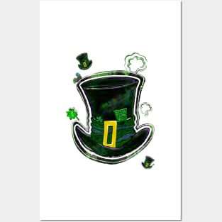 Leprechaun hat Irish AF Posters and Art